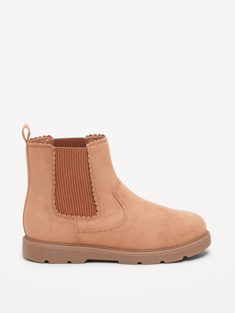 Faux-Suede Chelsea Boots for Girls