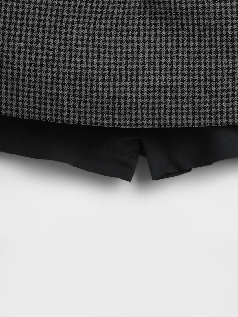 Herringbone Mini Skort