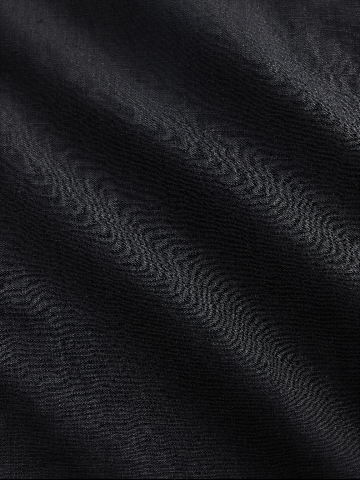 Linen-Blend Midi Shirtdress