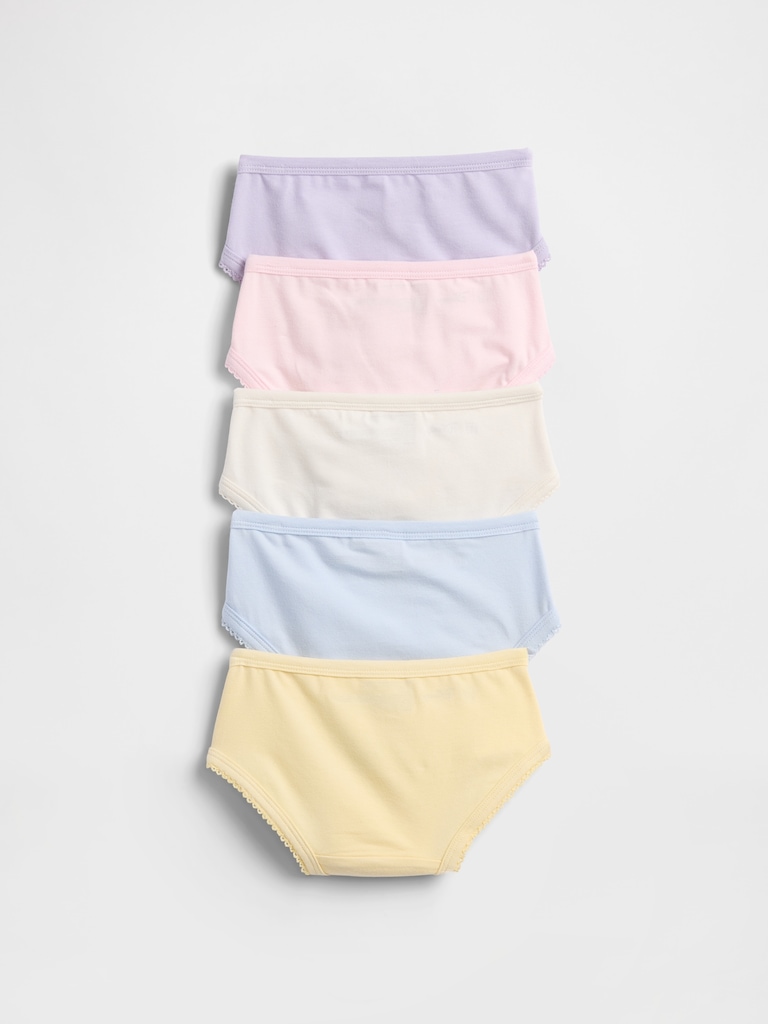 Gap × Disney Toddler Organic Stretch Cotton Briefs (5-Pack)