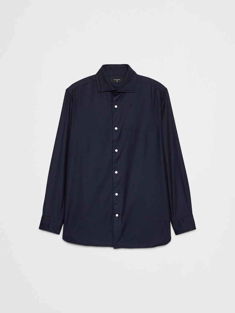 Slim-Fit Dobby Dress Shirt