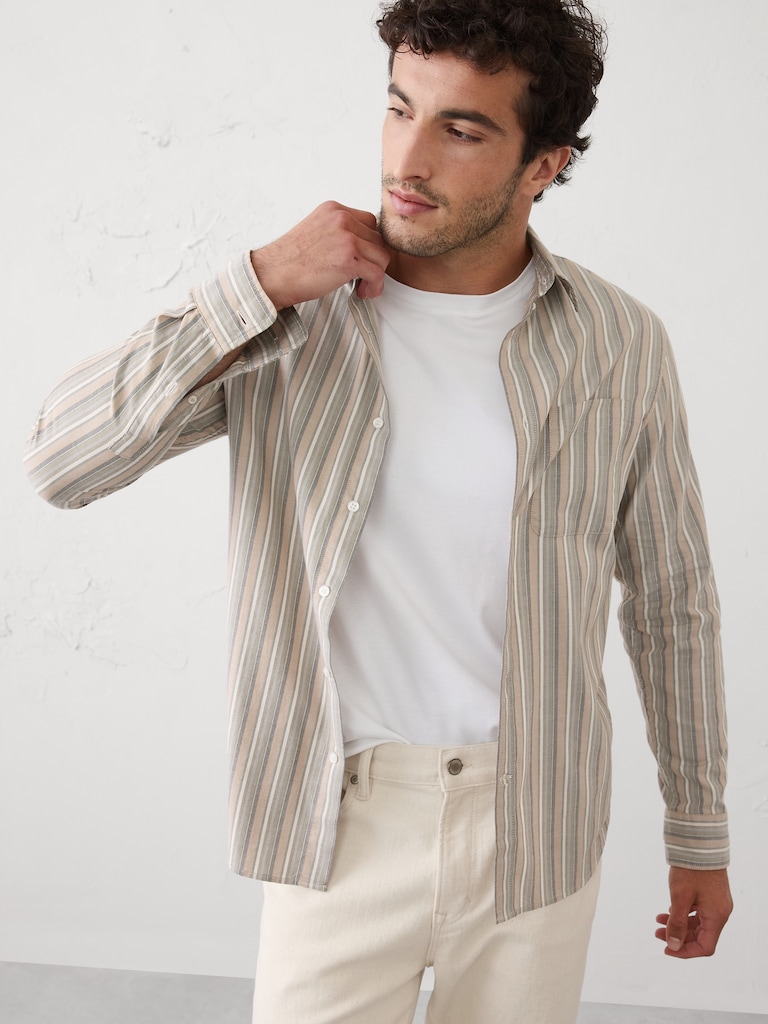 Slim-Fit Oxford Shirt