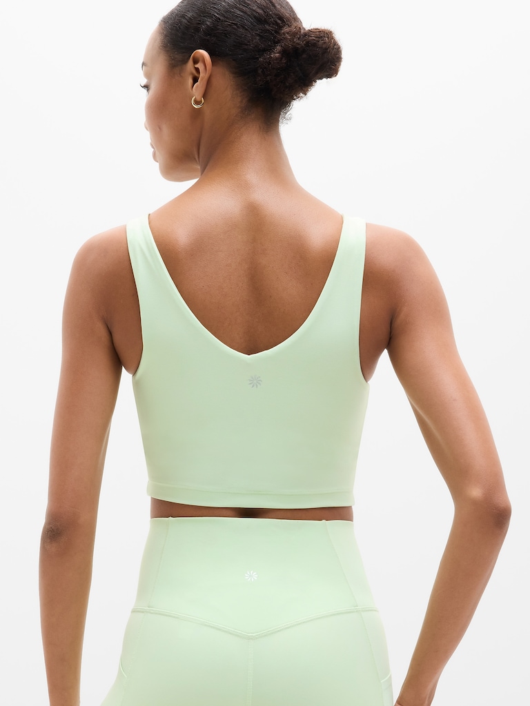 Transcend V-Neck Crop Sports Bra D-DD