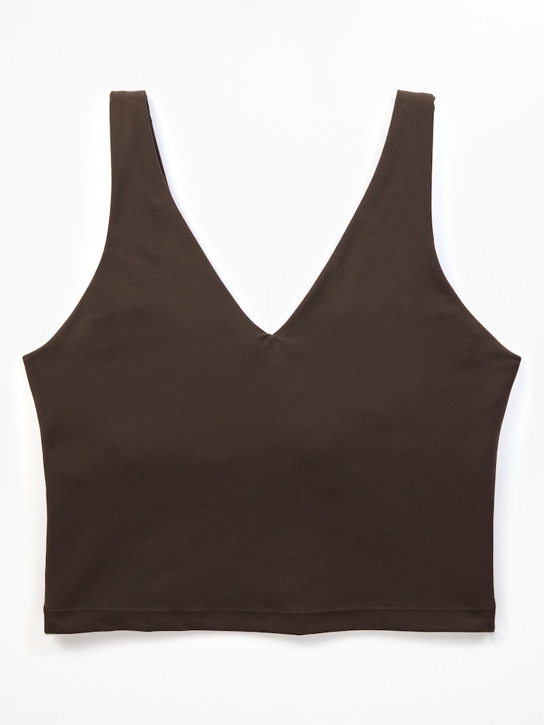 Transcend V-Neck Crop Sports Bra A-C