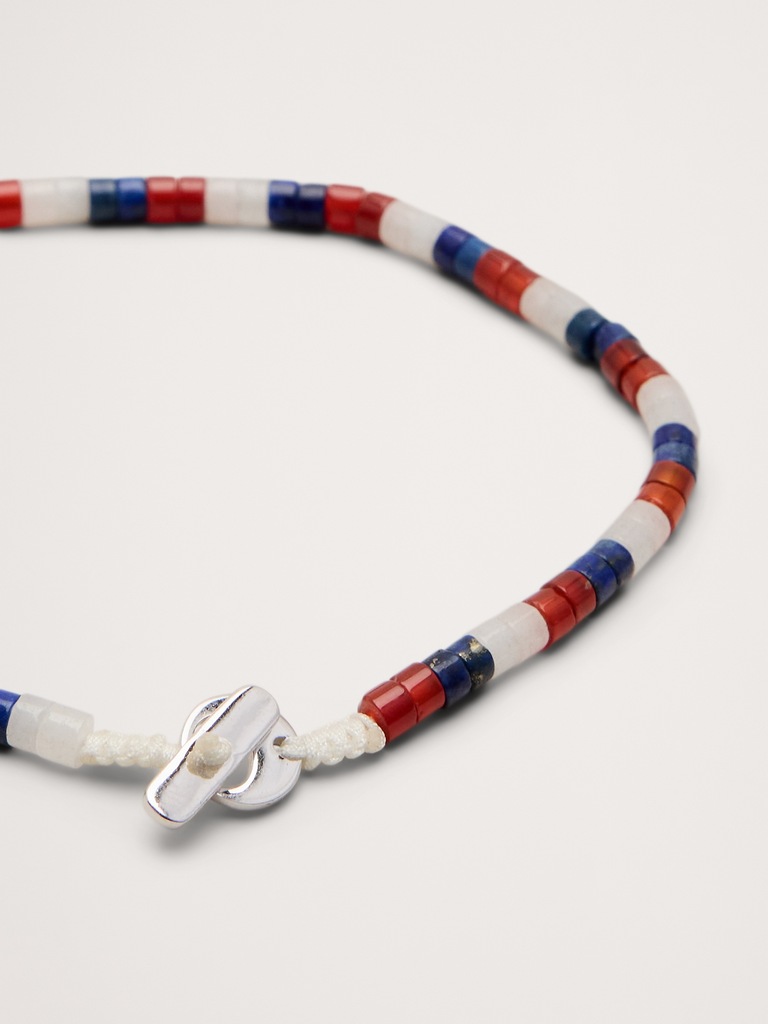 Kai Lapis Beaded Bracelet by Miansai