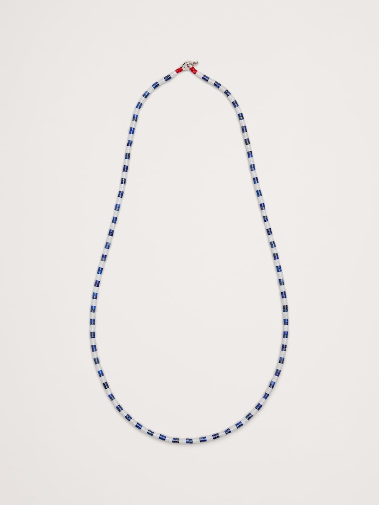 Kai Lapis Beaded Necklace by Miansai