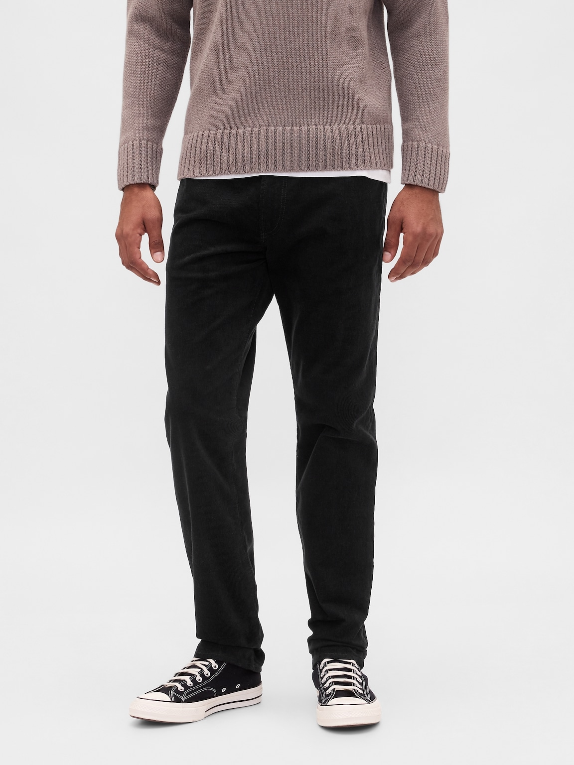 Corduroy Straight Pants