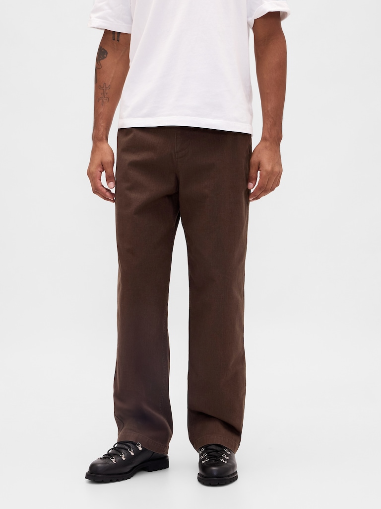 Modern Baggy Khakis