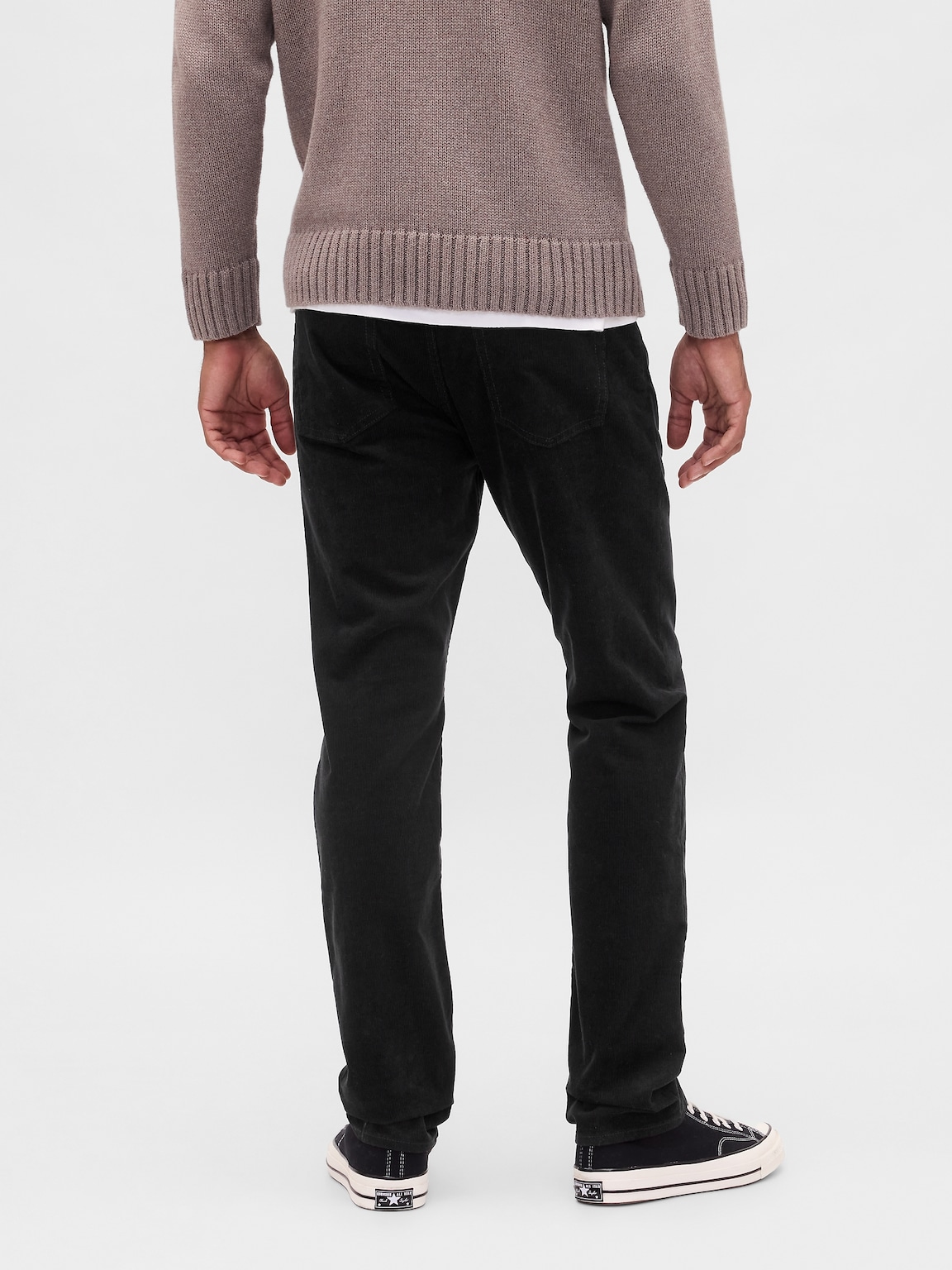 Corduroy Straight Pants