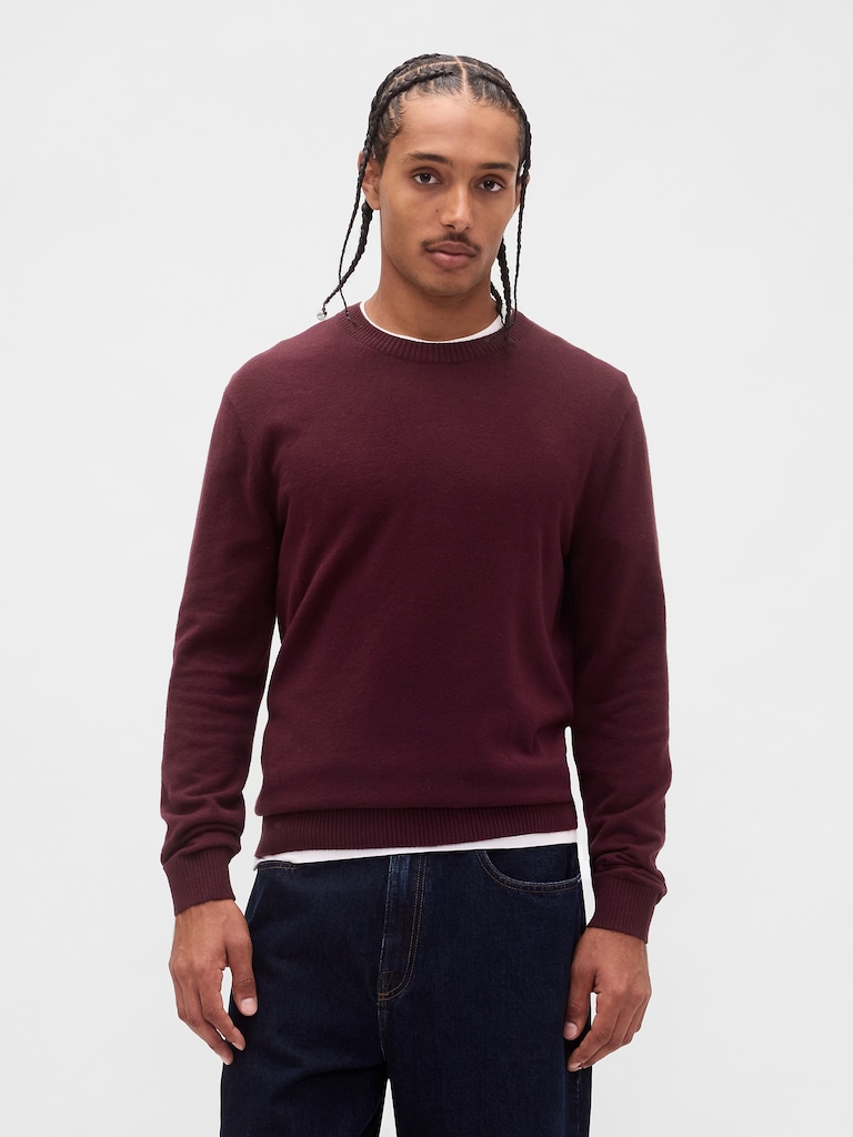 CashSoft Crew Sweater