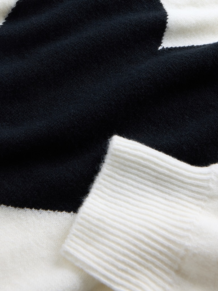 Kids CashSoft Relaxed Intarsia Sweater