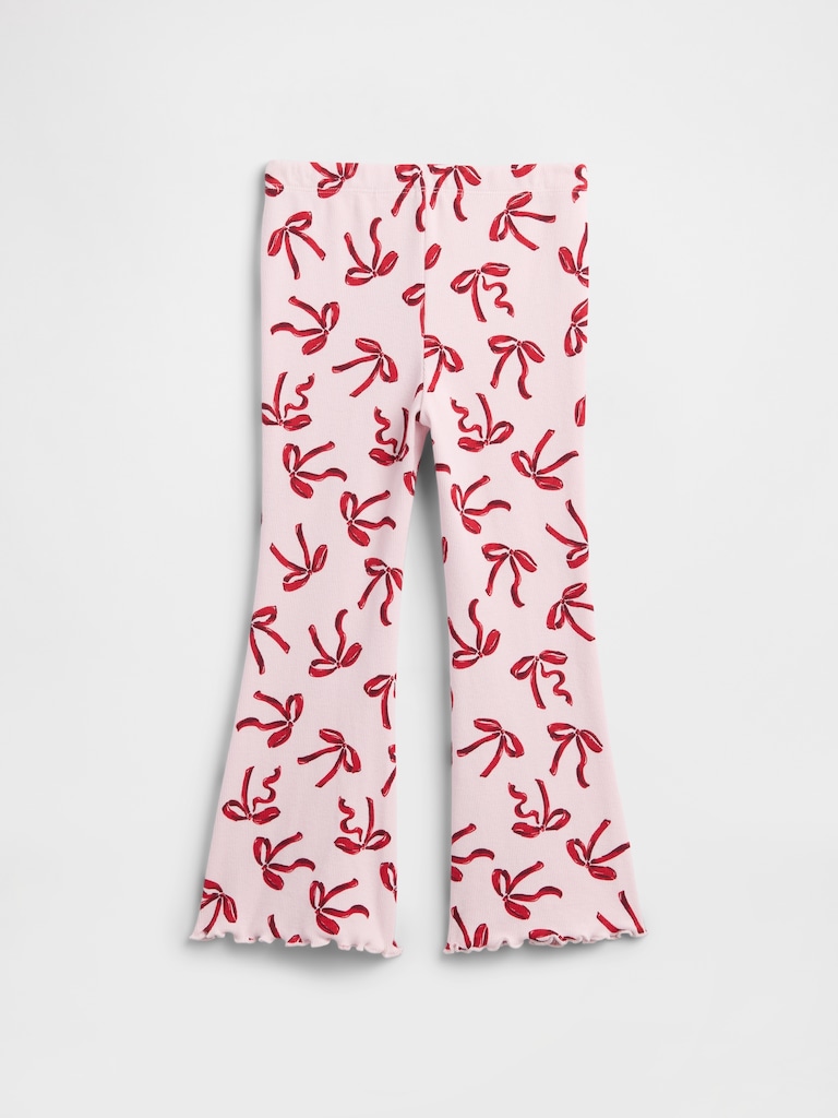 babyGap Pull-On Ribbed Flare Leggings