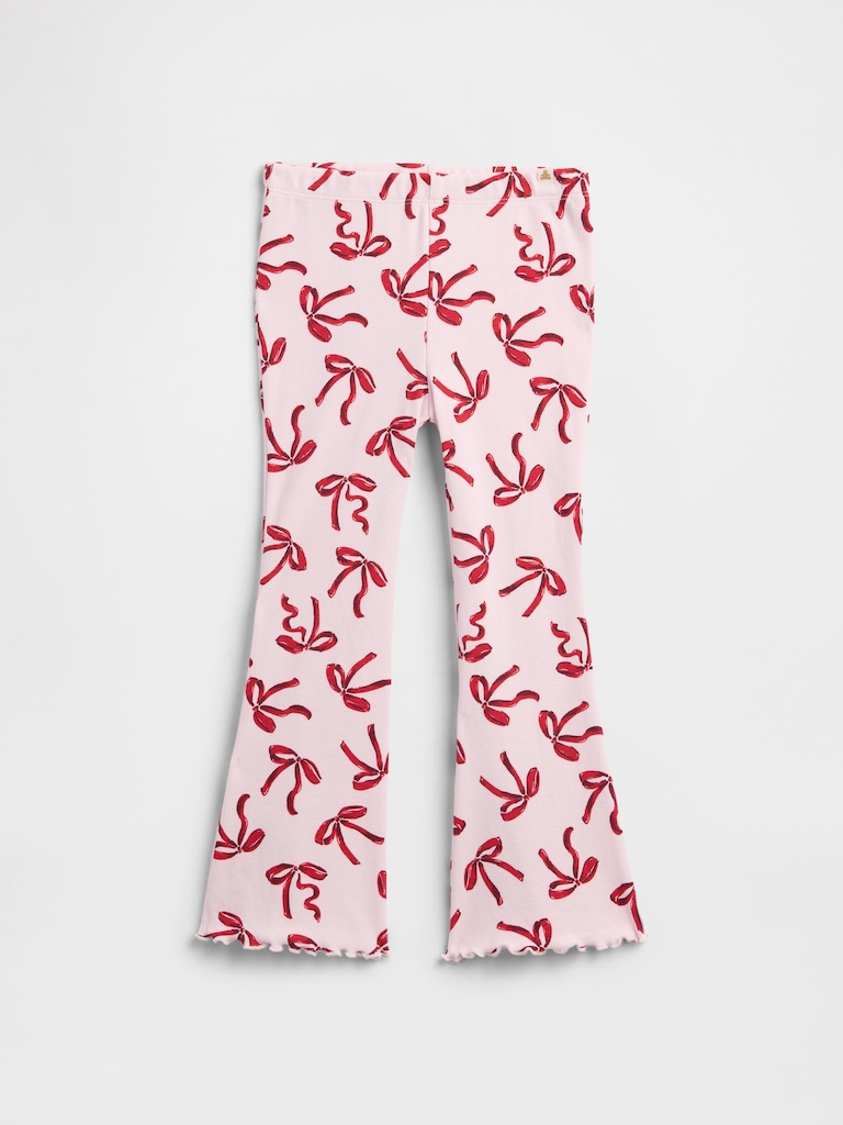 babyGap Pull-On Ribbed Flare Leggings