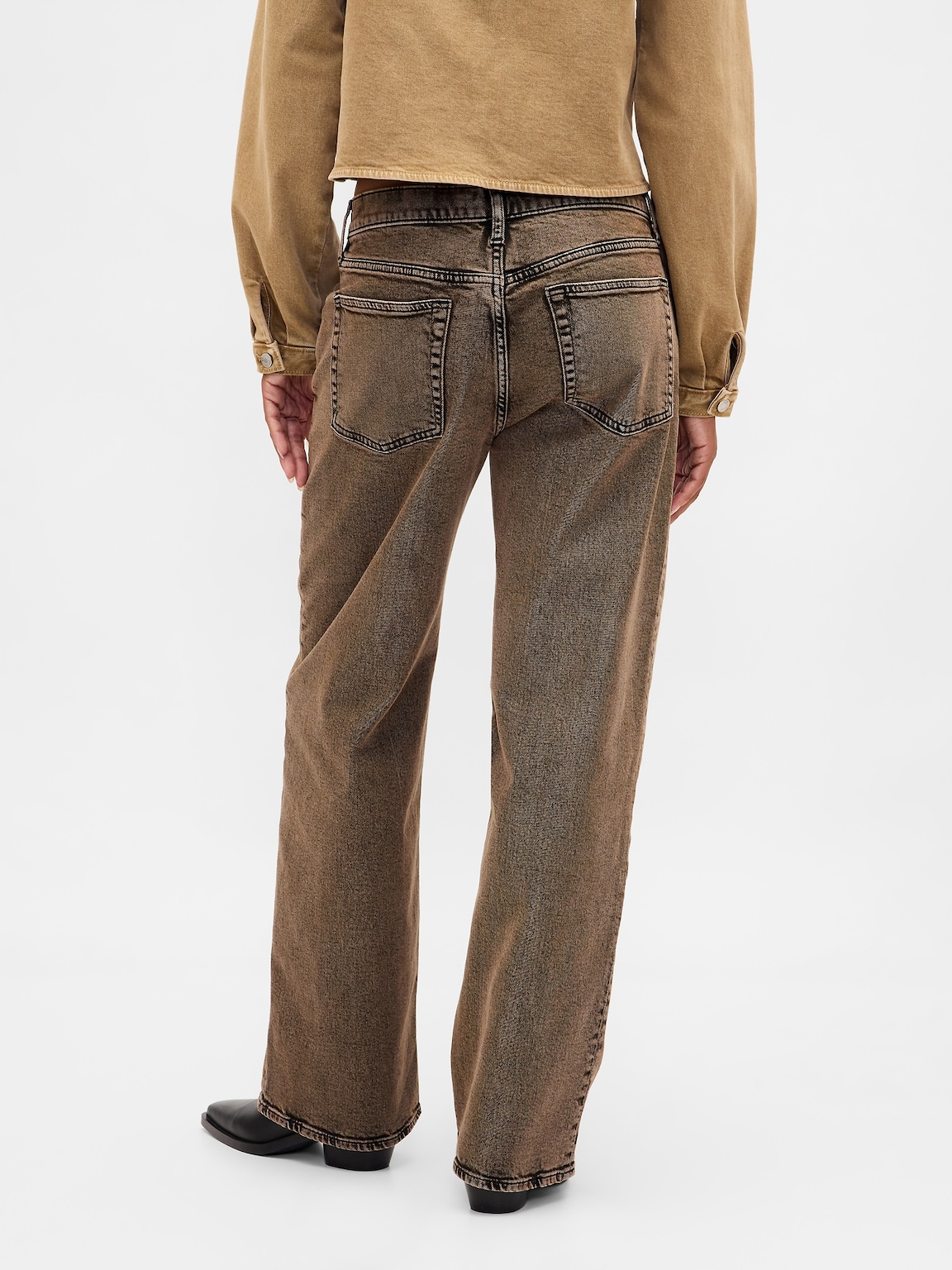 Low Rise '90s Loose Jeans