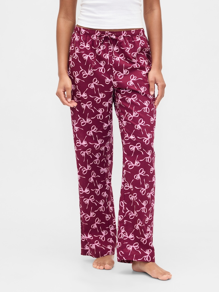Poplin PJ Pants