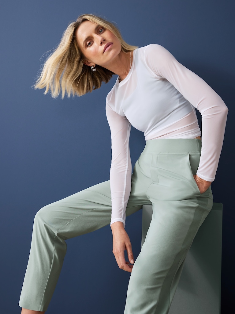 Brooklyn Mid Rise Ankle Pant