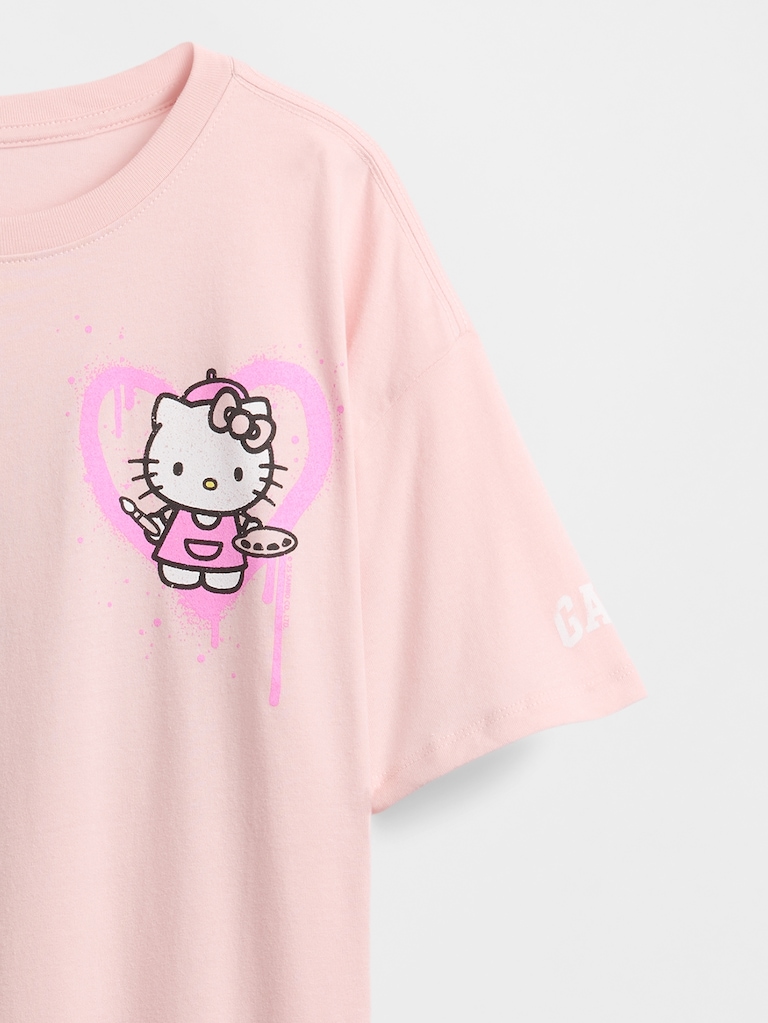 Kids Oversized Graphic T-Shirt