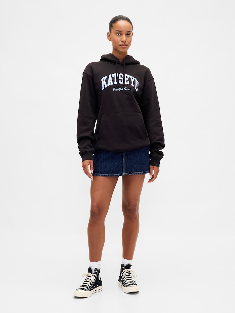 Adult KATSEYE Logo Relaxed Hoodie