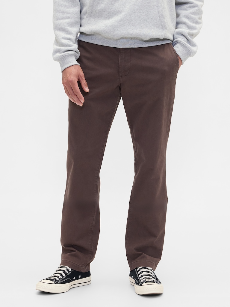 GapFlex Essential Khakis in Straight Fit