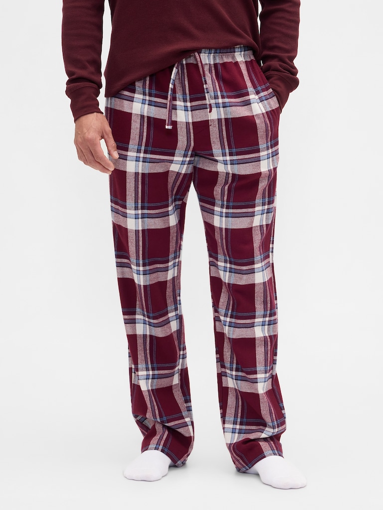 Relaxed Flannel PJ Pants
