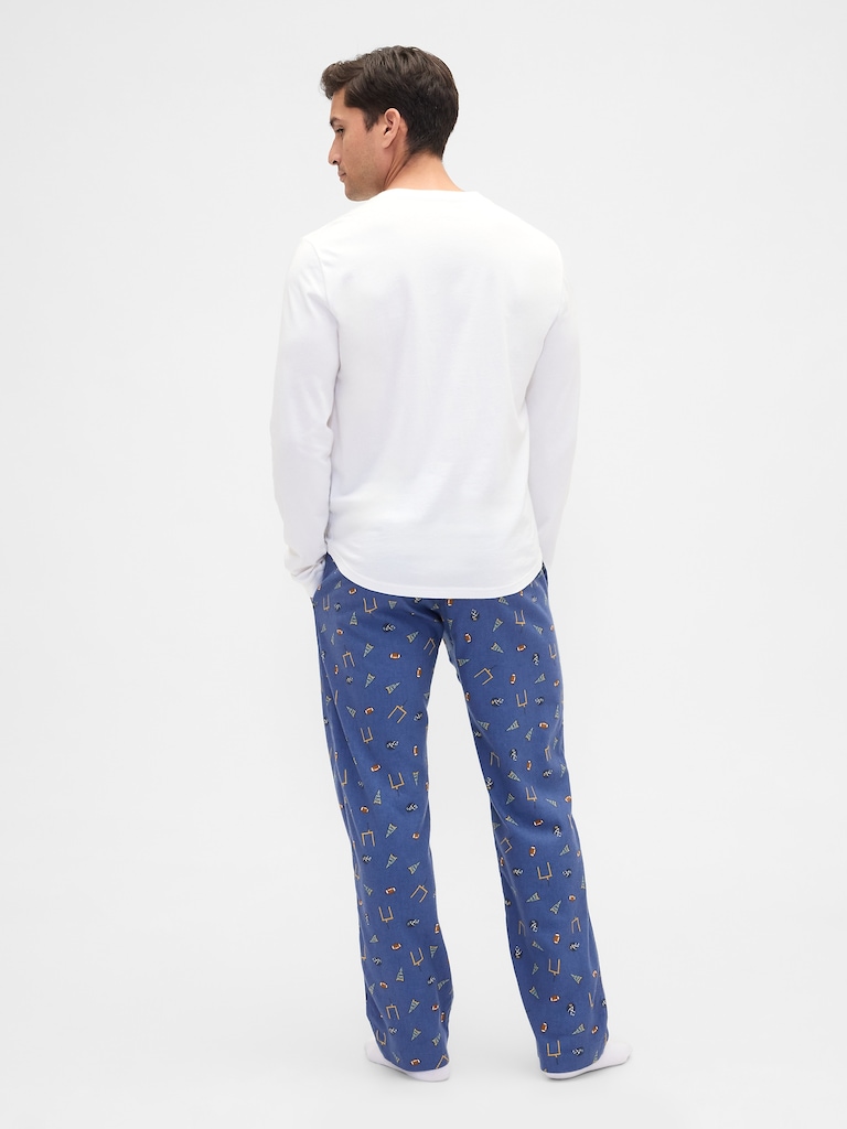 Relaxed Flannel PJ Pants