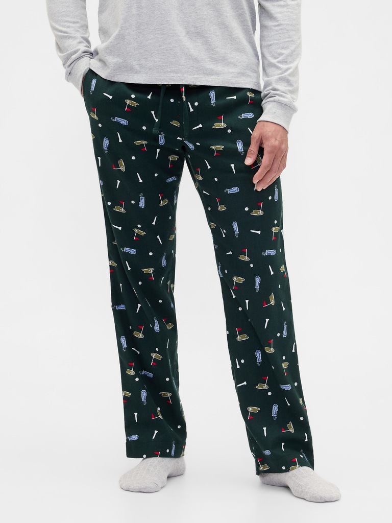 Relaxed Flannel PJ Pants