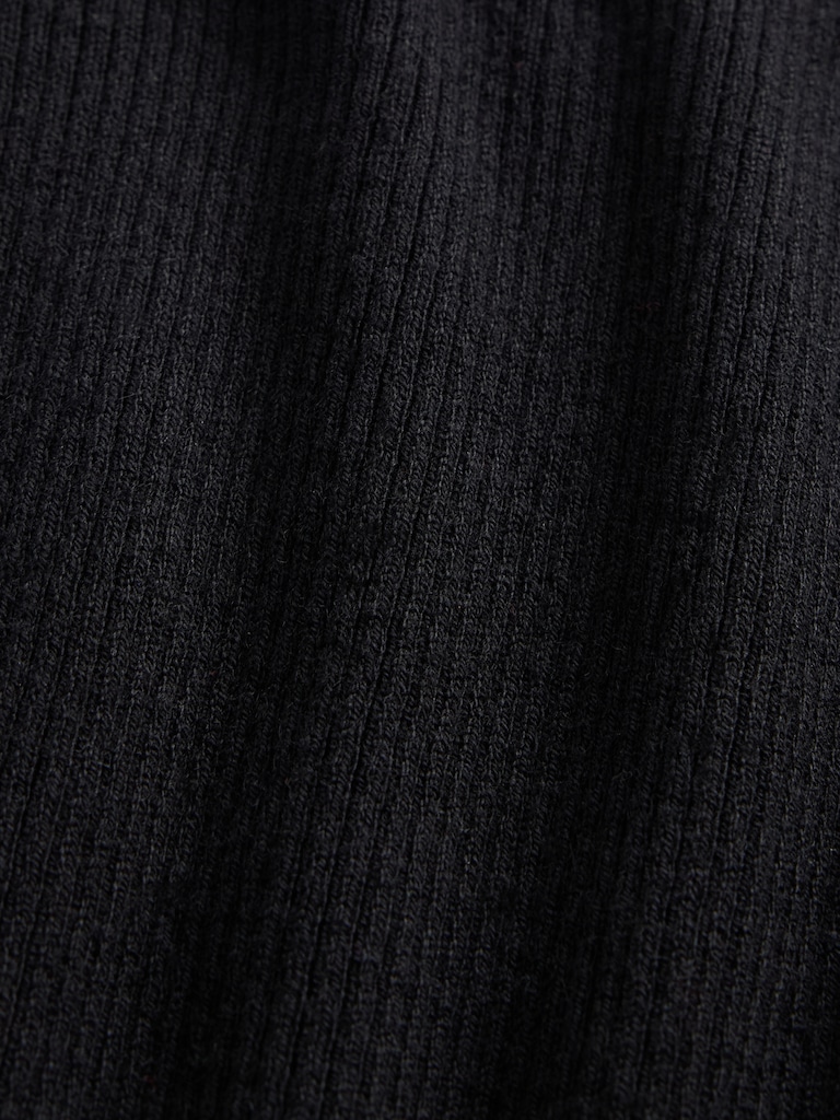 Ribbed Off-Shoulder Sweater