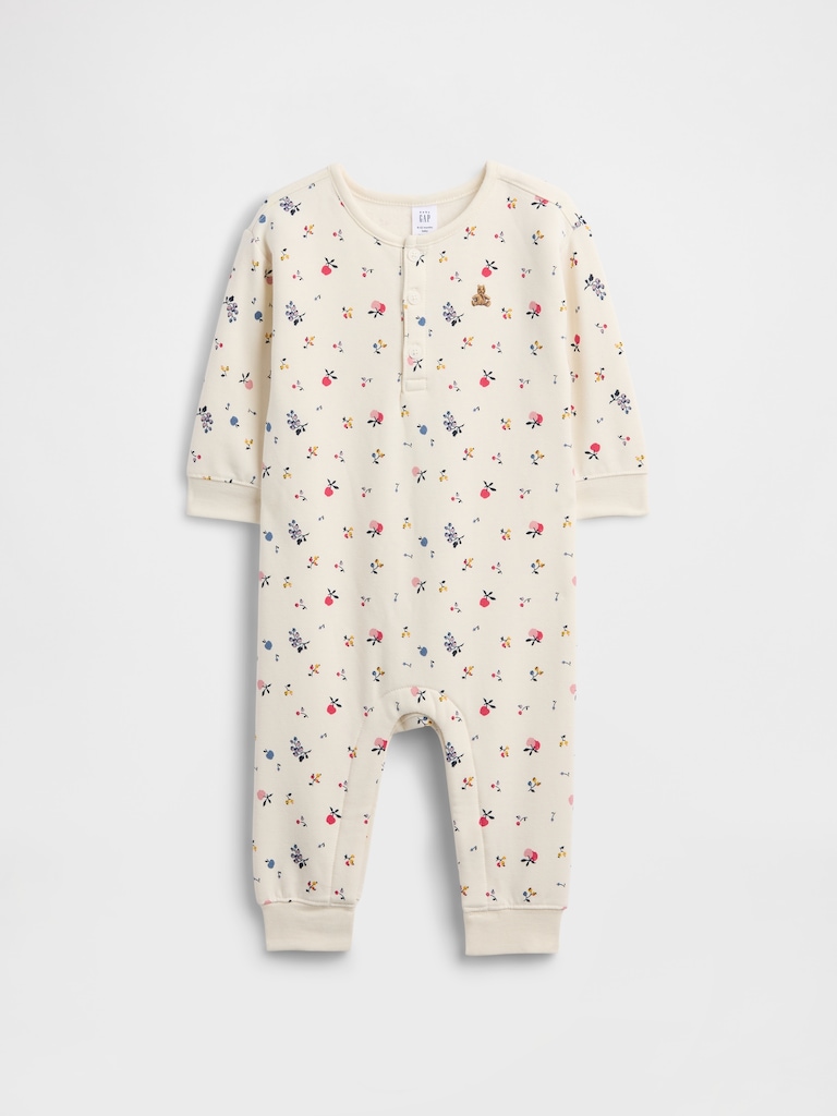 Baby CloudLight Henley One-Piece