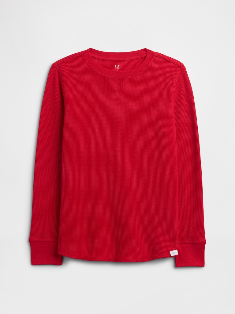 Kids Waffle-Knit T-Shirt