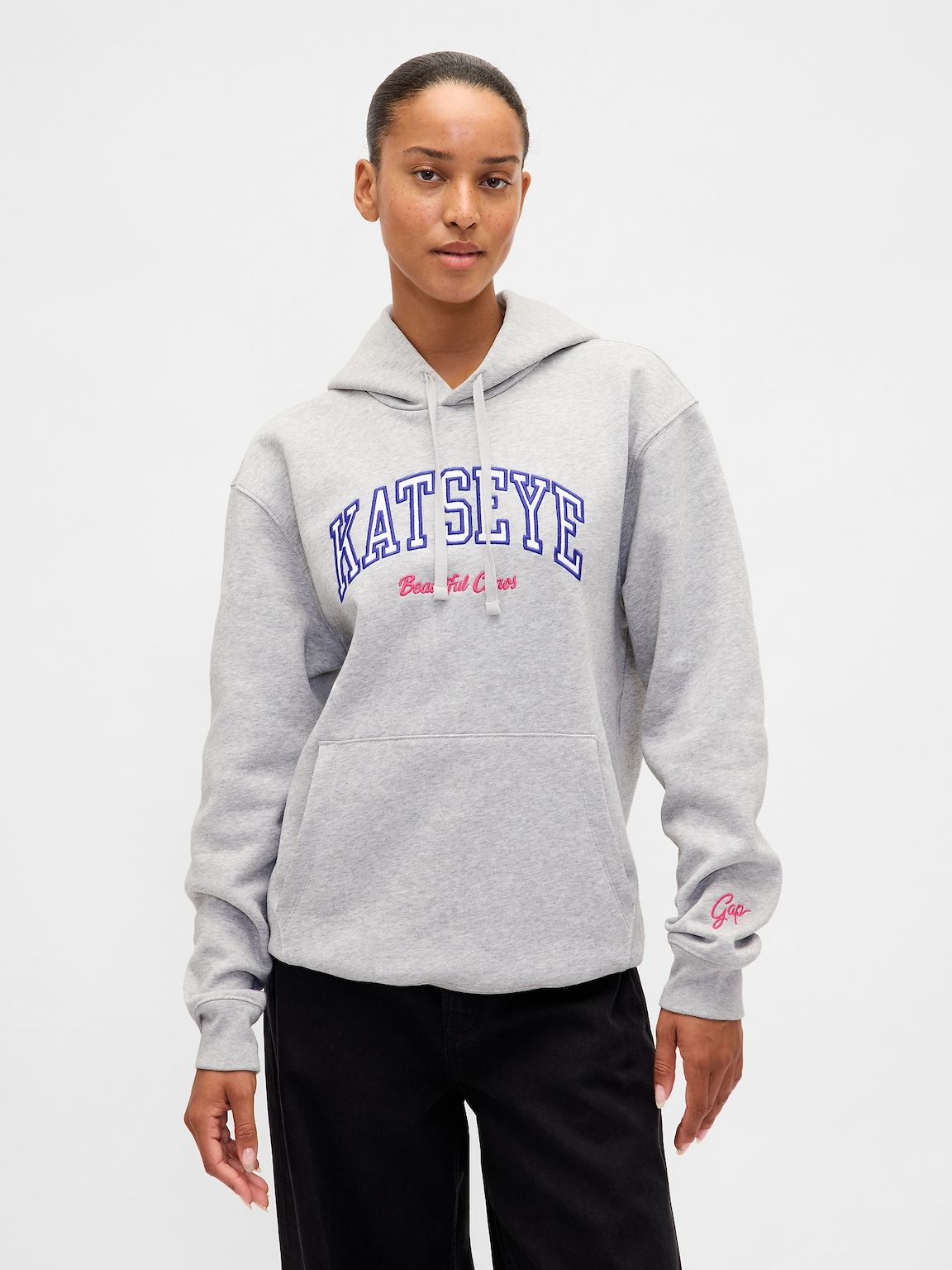 KATSEYE Logo Relaxed Hoodie