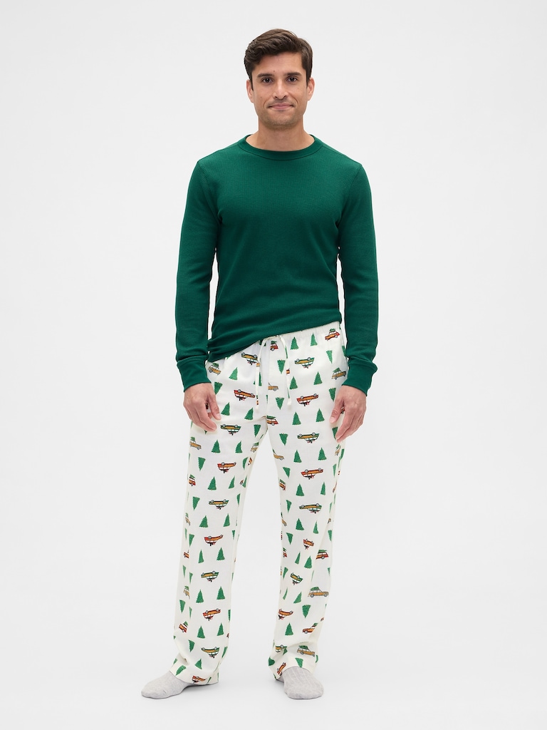 Relaxed Flannel PJ Pants