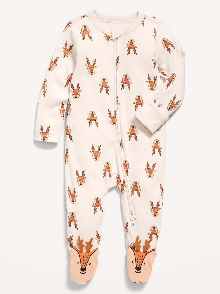 2-Way-Zip Sleep & Play Footed One-Piece for Baby