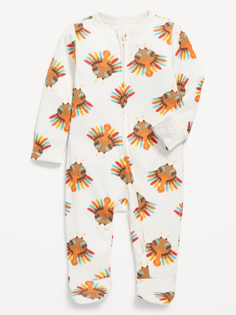 2-Way-Zip Sleep & Play Footed One-Piece for Baby