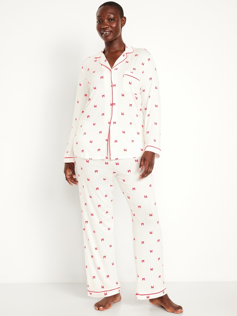 Sunday Sleep Knit Jersey Pant Set