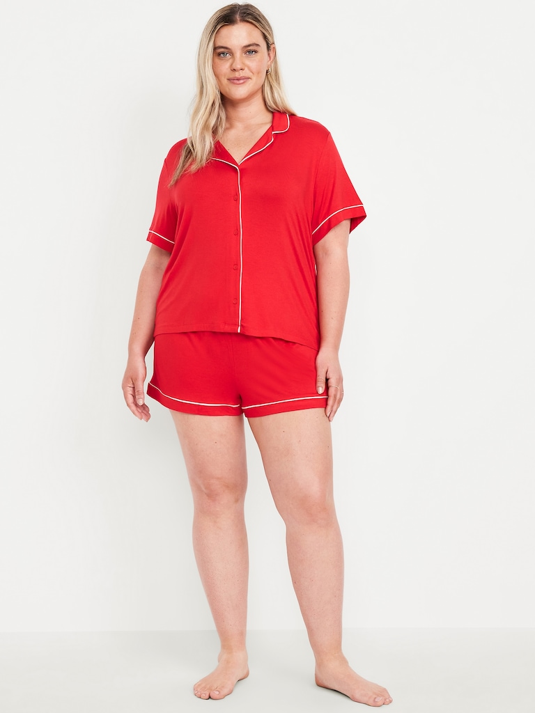 Sunday Sleep Knit Jersey Short Set