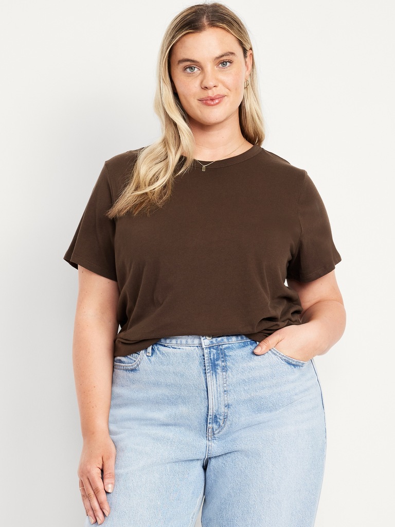 T-shirt passe-partout ras du cou