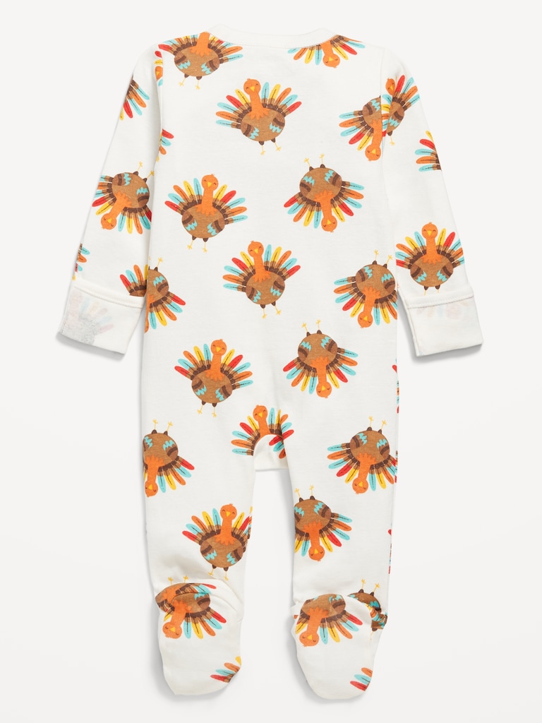 2-Way-Zip Sleep & Play Footed One-Piece for Baby