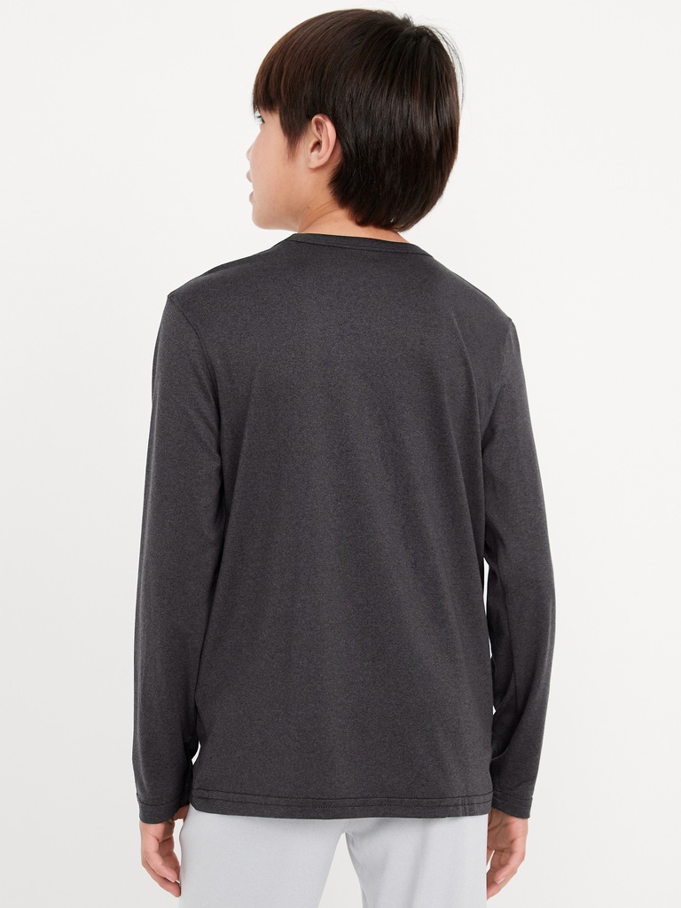 CloudMotion Long-Sleeve Performance T-Shirt for Boys