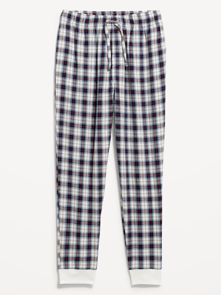 Plaid Flannel Pajama Joggers