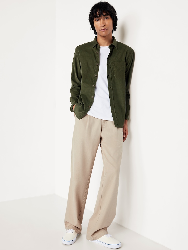 Classic Fit Everyday Corduroy Shirt