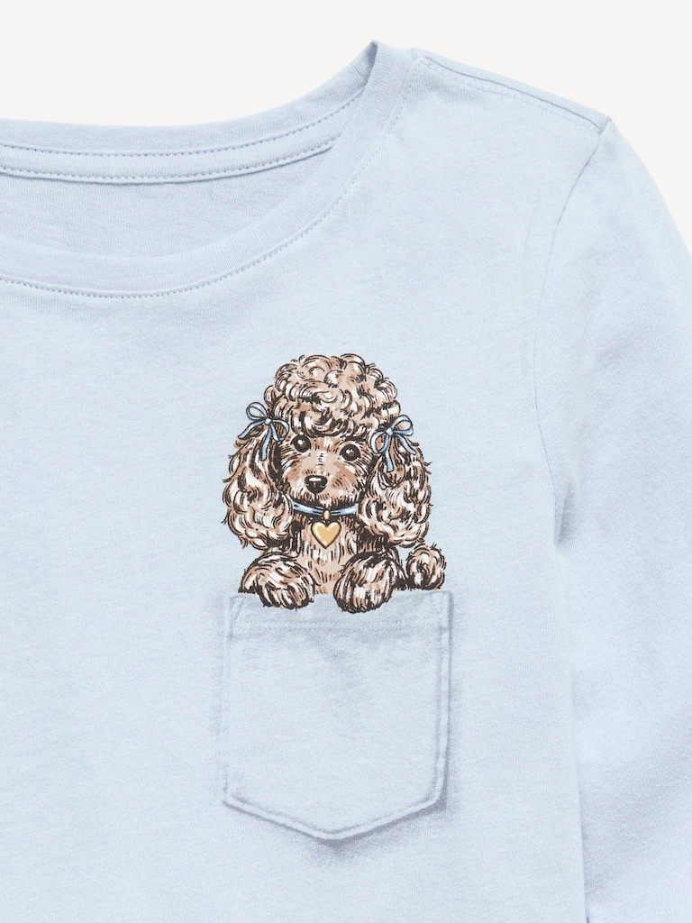 Long-Sleeve Graphic T-Shirt for Girls