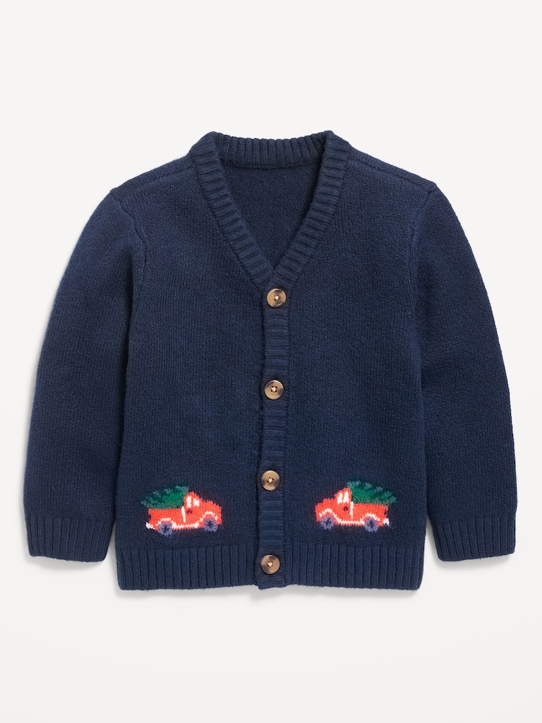 SoSoft Oversized Cardigan Sweater for Toddler Boys