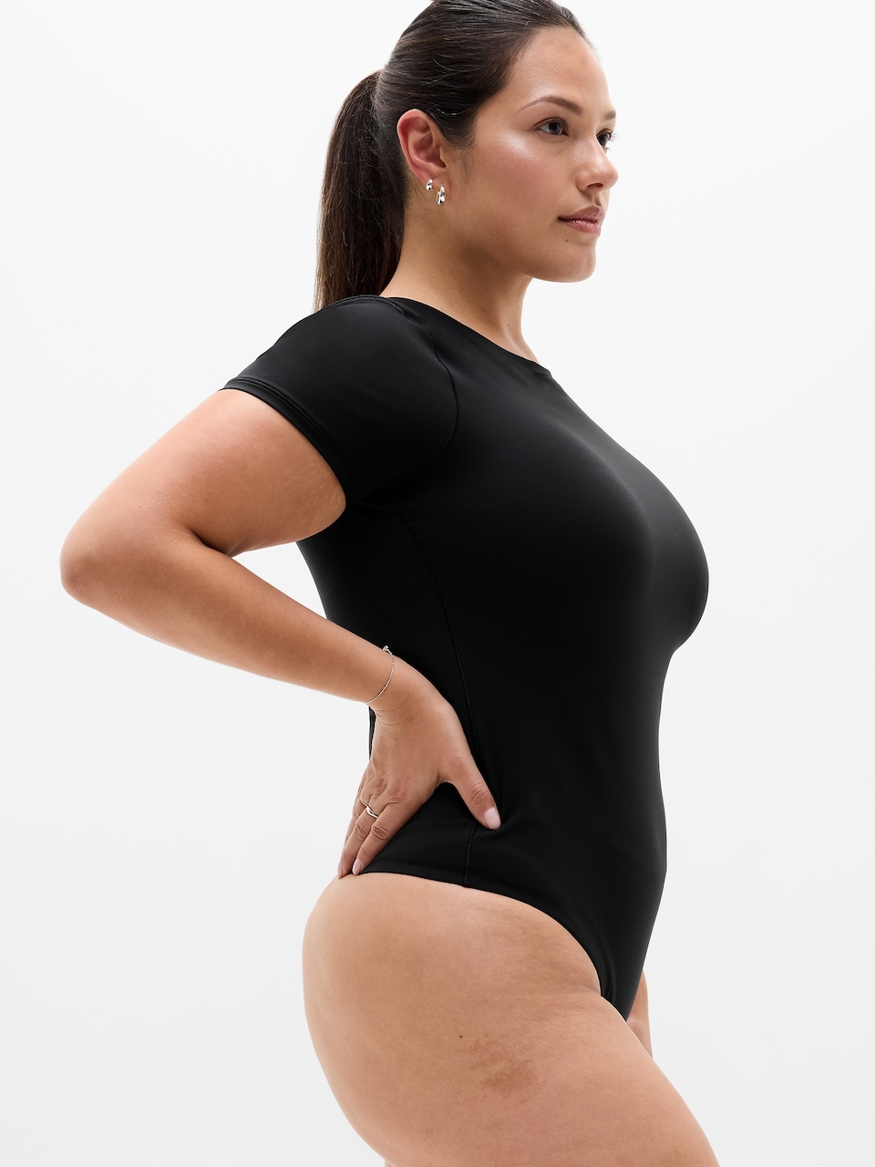 BodyMove Short Sleeve Crew Bodysuit