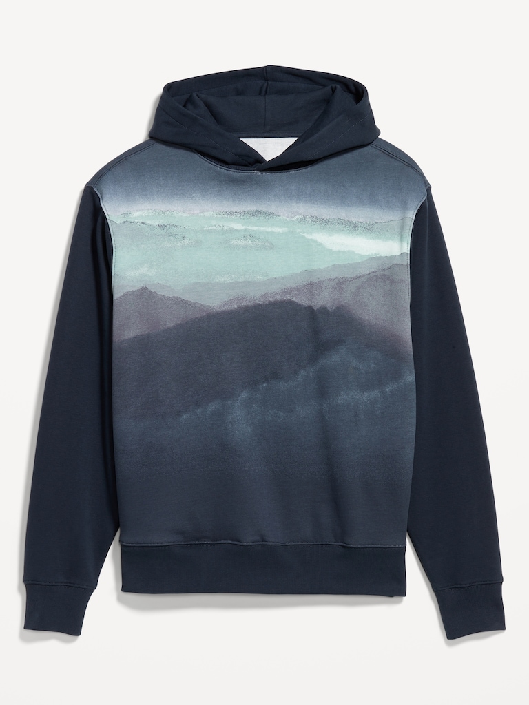 Rotation Graphic Popover Hoodie