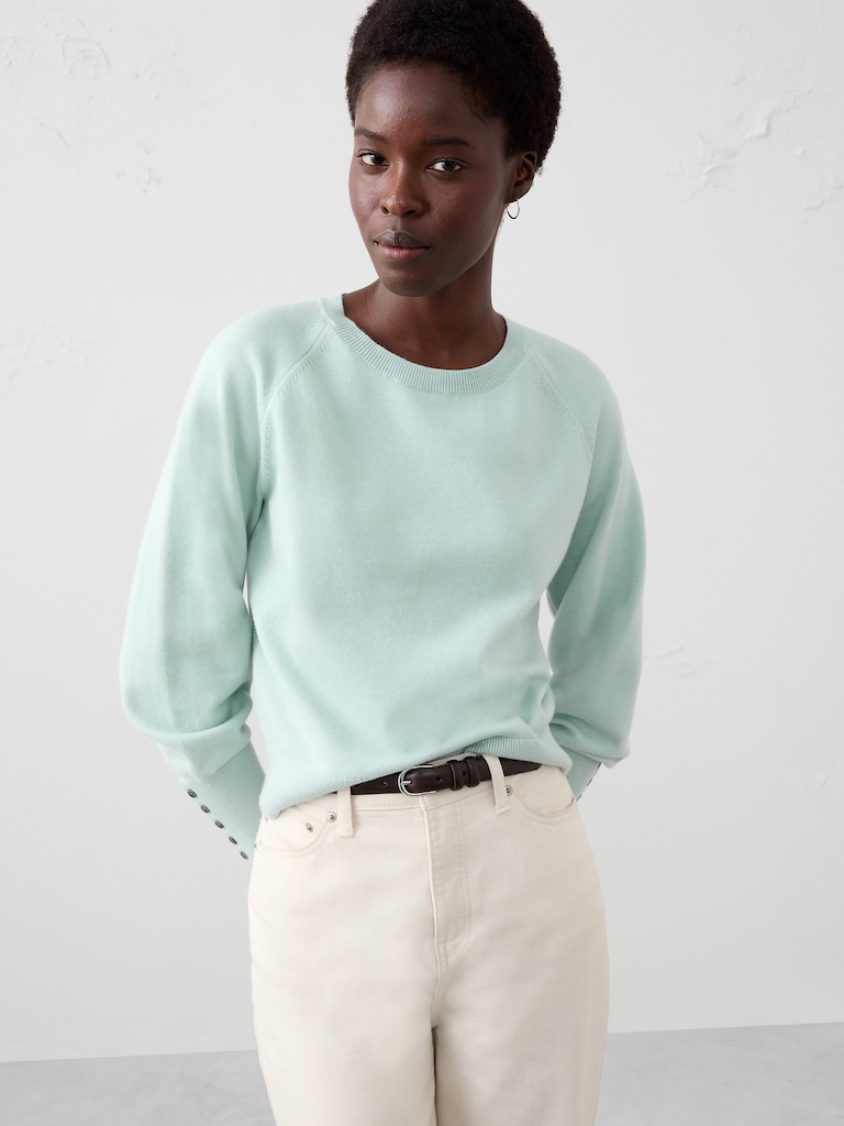 Volume-Sleeve Sweater