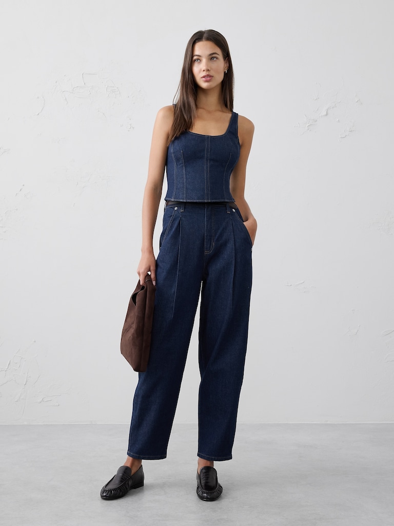 Barrel Ultra High-Rise Trouser Jean