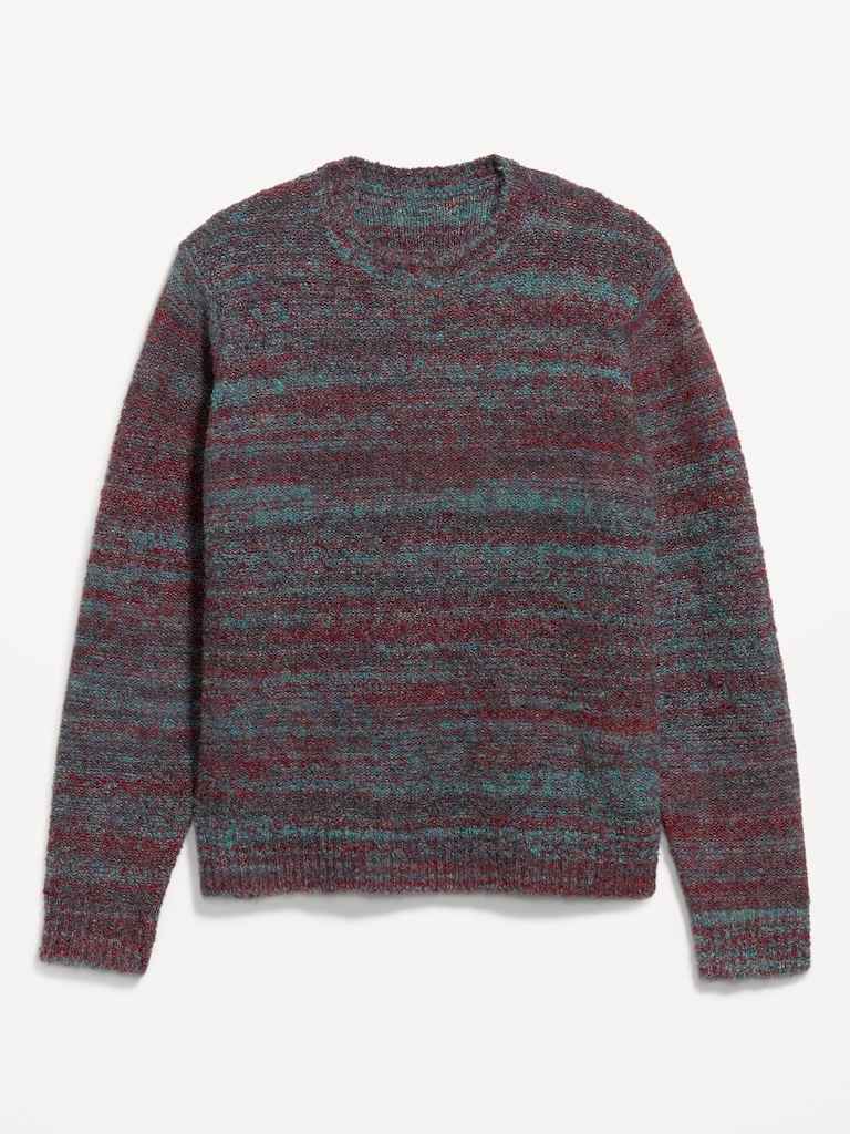 Wool-Blend Crew-Neck Sweater