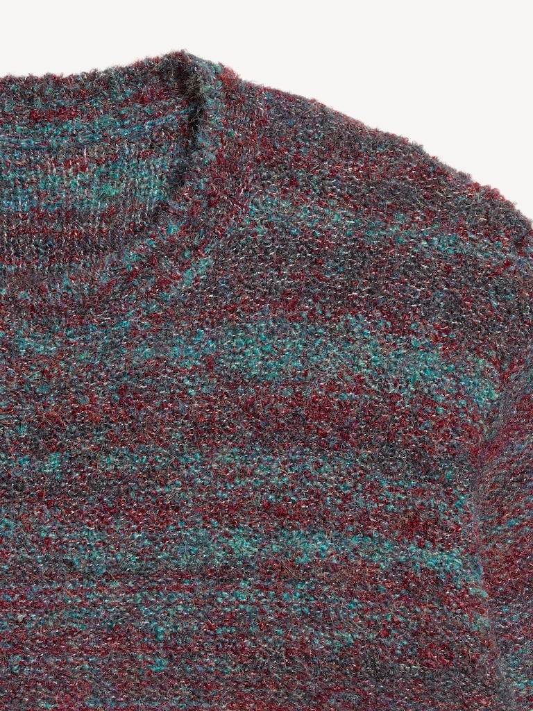 Wool-Blend Crew-Neck Sweater