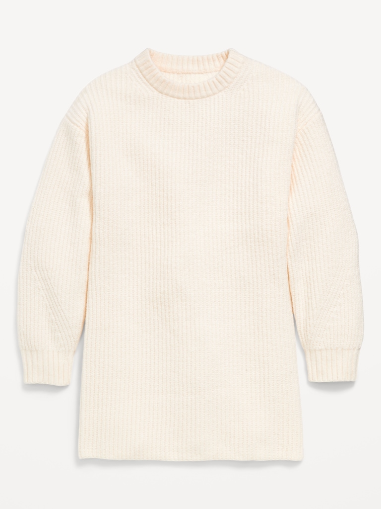 SoSoft Crew-Neck Sweater Dress for Girls