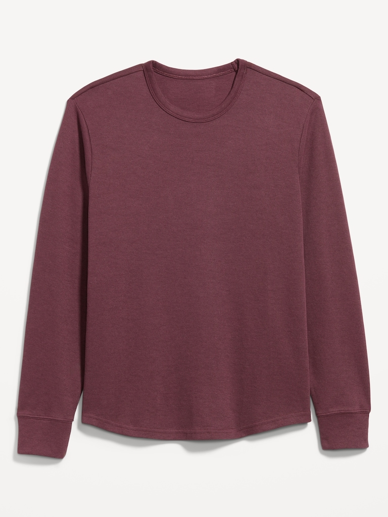 Long-Sleeve French Rib T-Shirt